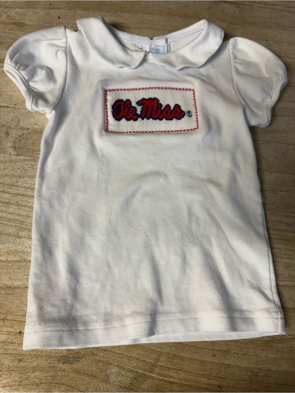 Ole Miss smocked shirt size 18months